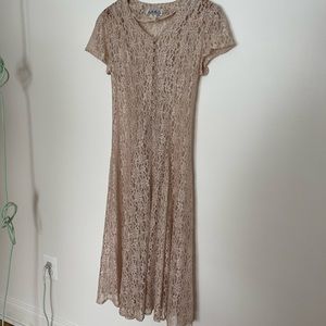 Vintage 90s Lace Dress